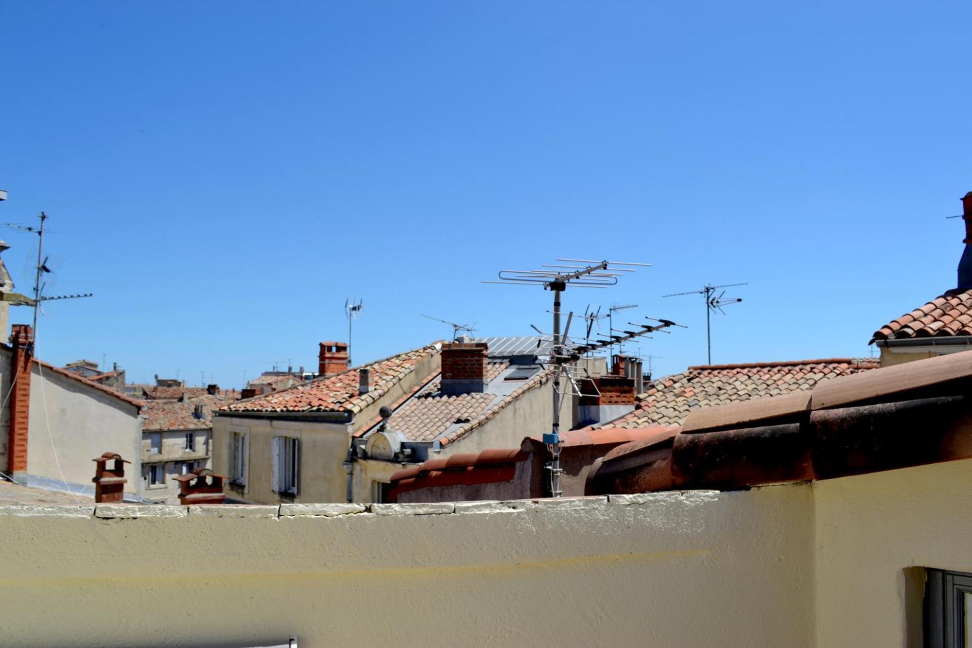 Joli Studio Avec Terrasse-Jardin Sur Les Toits, Coeur Historique Μονπελιέ Εξωτερικό φωτογραφία