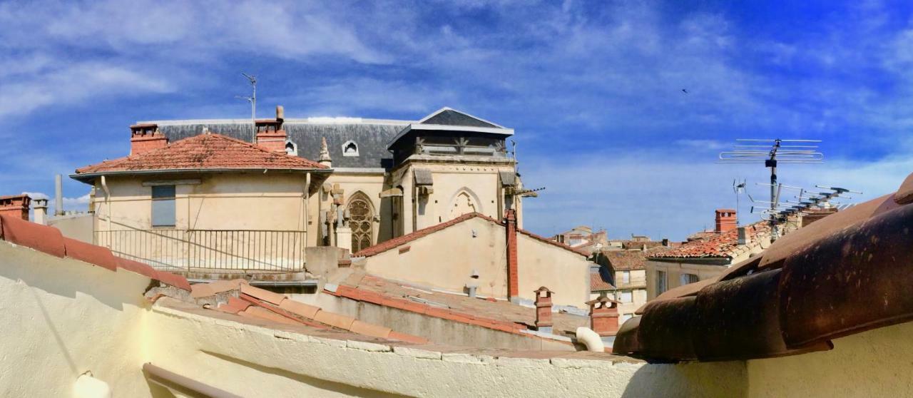 Joli Studio Avec Terrasse-Jardin Sur Les Toits, Coeur Historique Μονπελιέ Εξωτερικό φωτογραφία